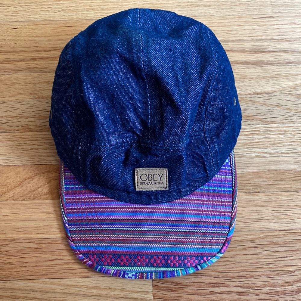Obey Denim/Colorful Hat